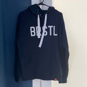 Barstool Sports Navy Blue Hoodie